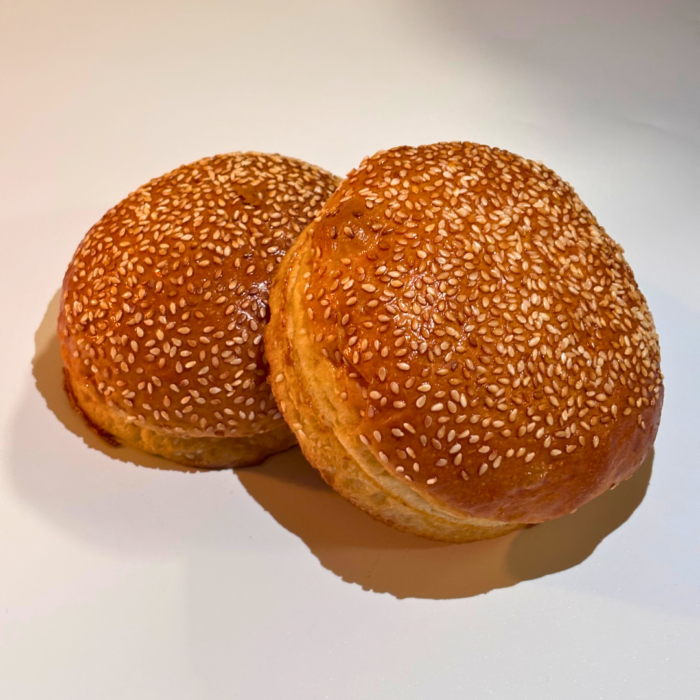 Burgerboller m. sesam 6 stk. | Bagergården i Saksild | INTRO-PRIS!