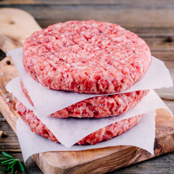 XXL Brisket Burgerbøffer (30-35%) | 4 stk. á 300 g