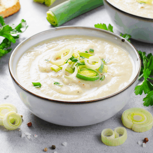 Kartoffel-porresuppe