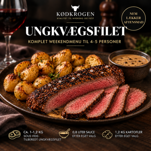 Ungkvægsfilet - Weekendmenu